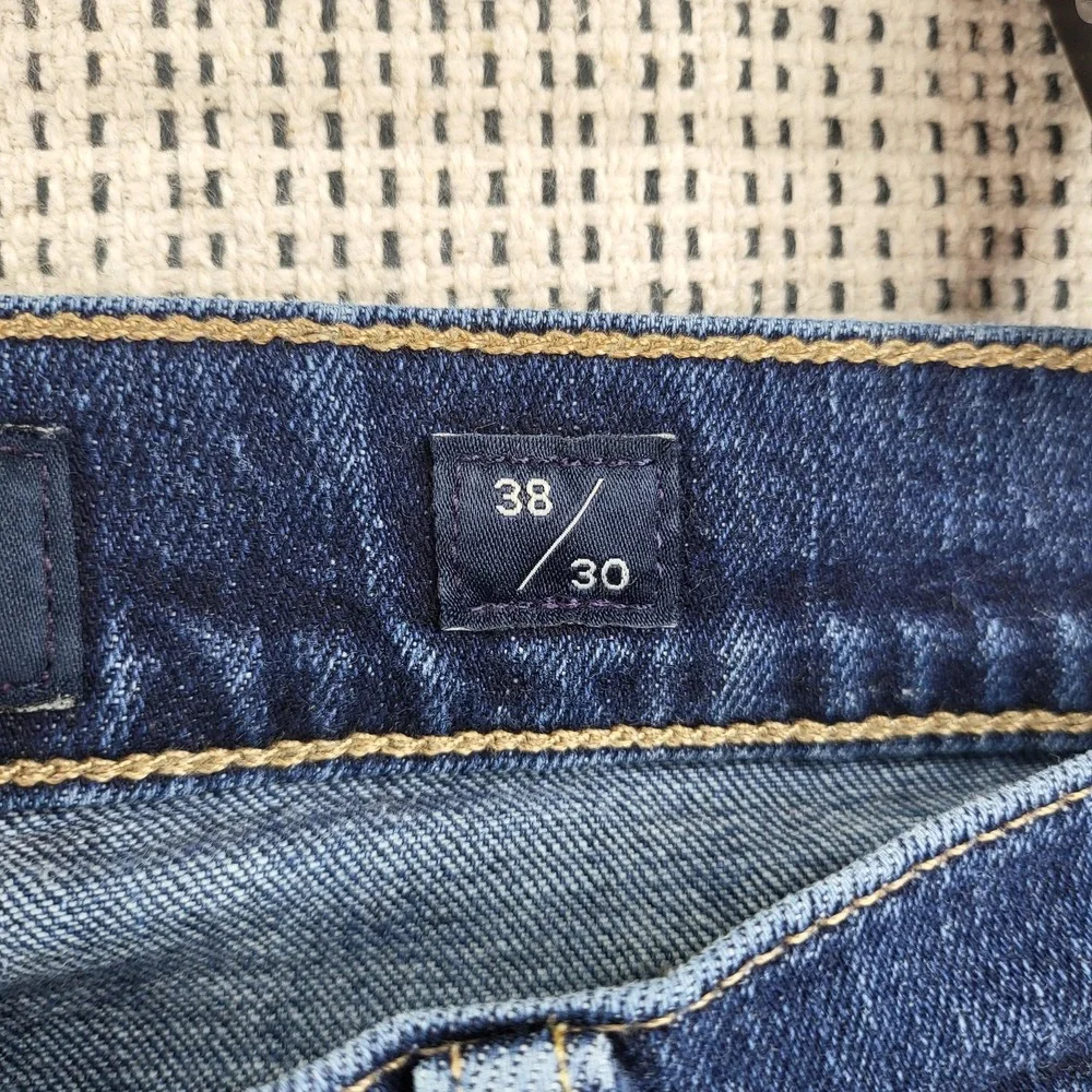 Lucky Brand Jeans Mens‎ 38x30 Blue 121 Slim Fit Denim Medium Wash Casual Pants